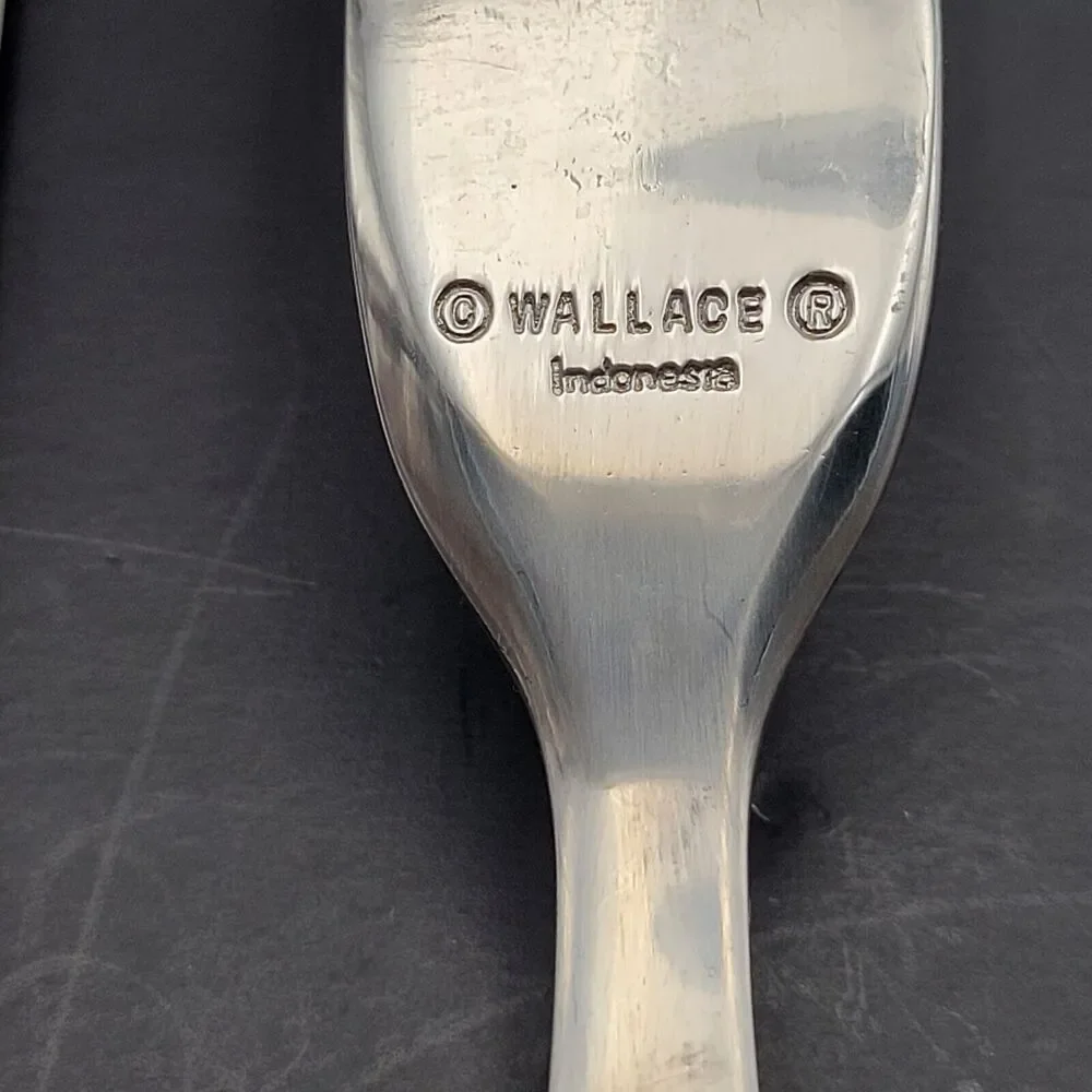 Wallace Carving set KNIFE AND MEAT FORK 18/10 Stainless Steel VTG